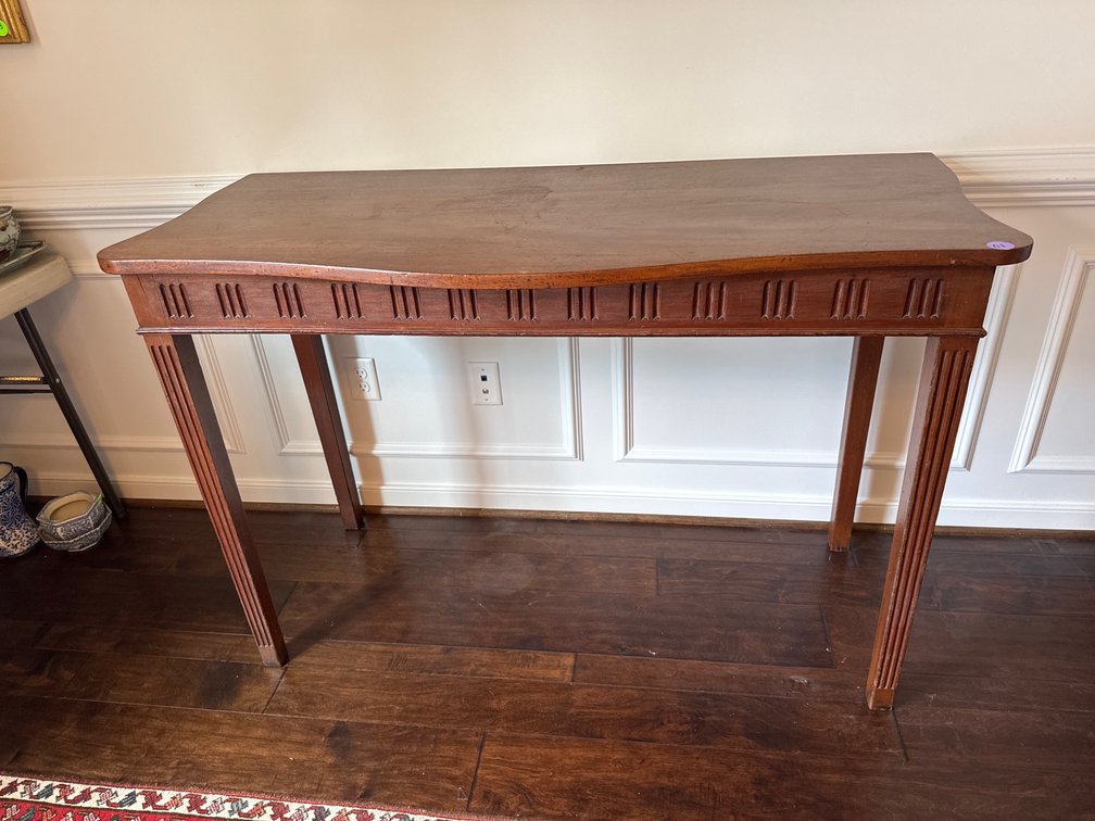 Marked Beverly Smyth & Sons Hunt Board Server Made is Dublin Ireland