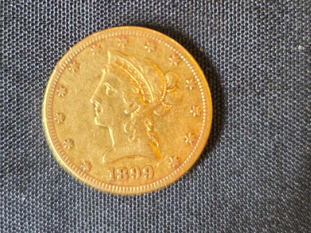 1899 $10.00 Gold Piece