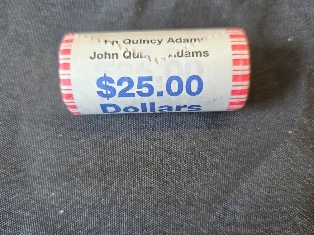 (25) John Quincy Adam's $1.00 Gold Plated  Coins