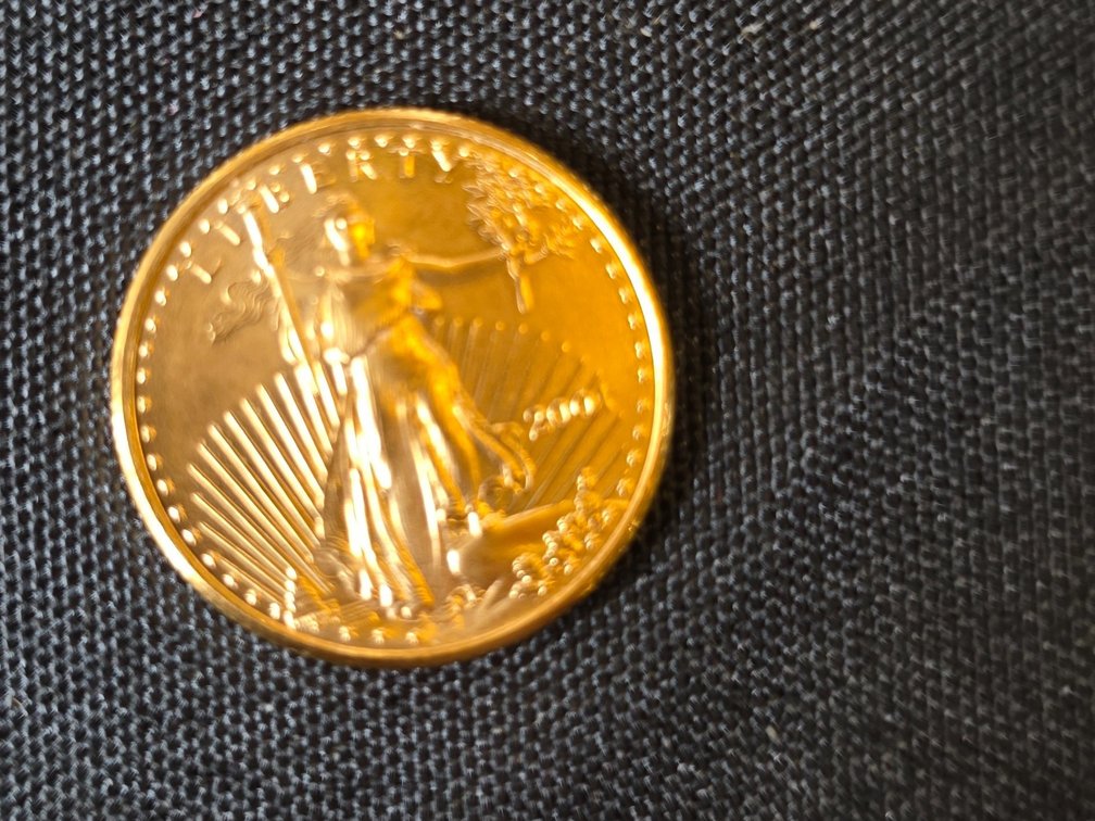 2001 1/4 Ounce Fine Gold $10.00 Eagle Coin