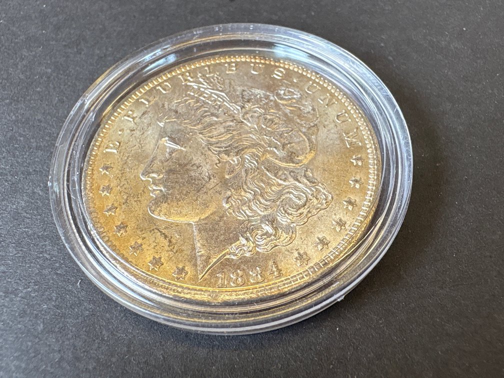 1884 Silver Morgan Dollar
