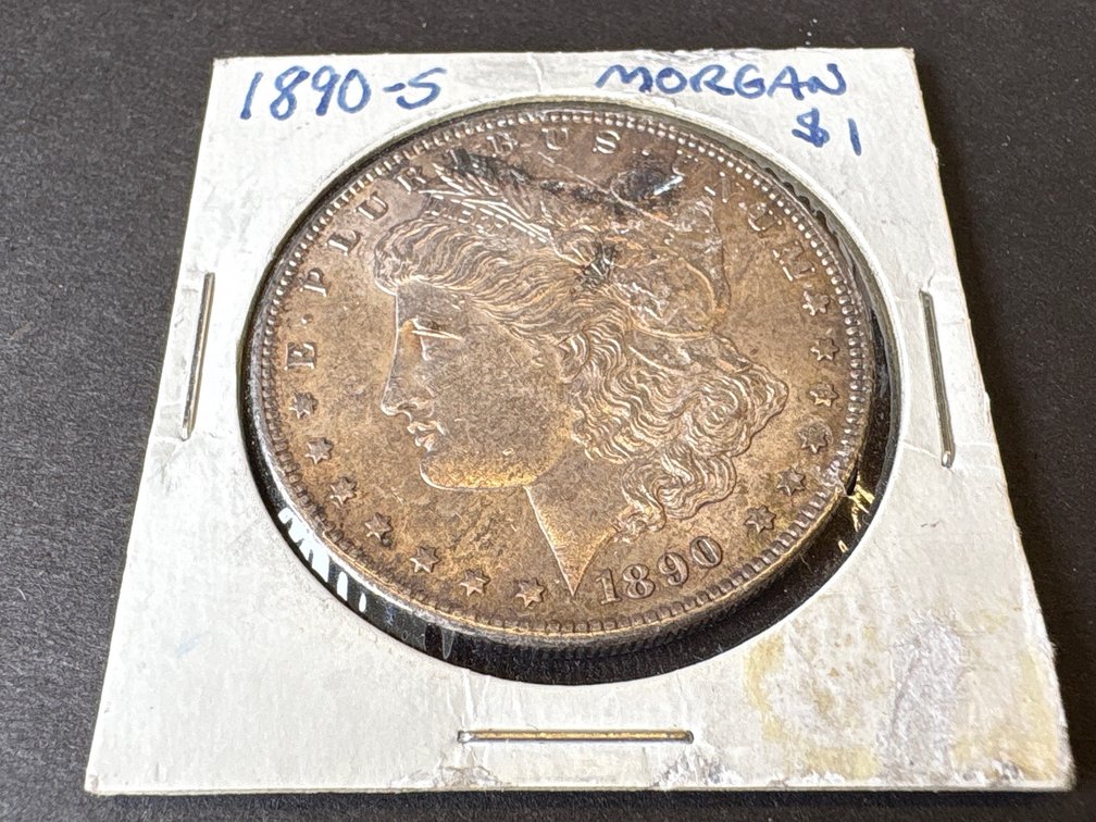 1890-S Silver Morgan Dollar