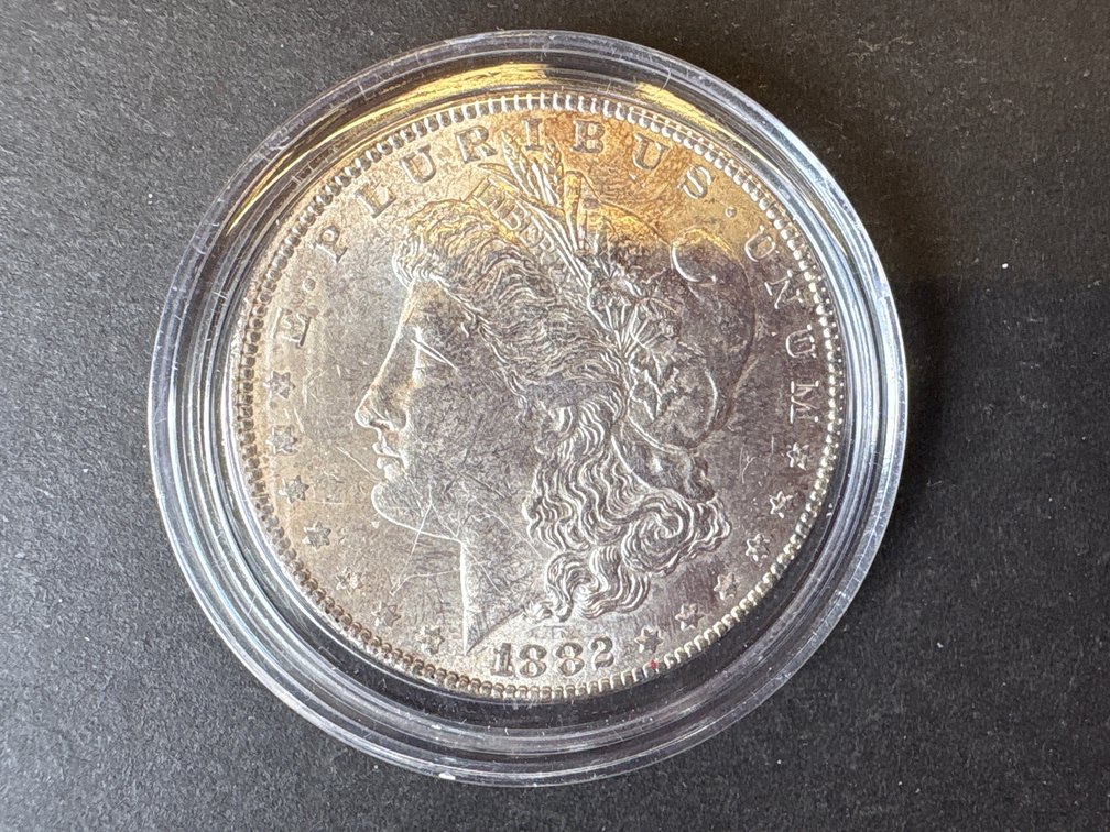 1882 Silver Morgan Dollar