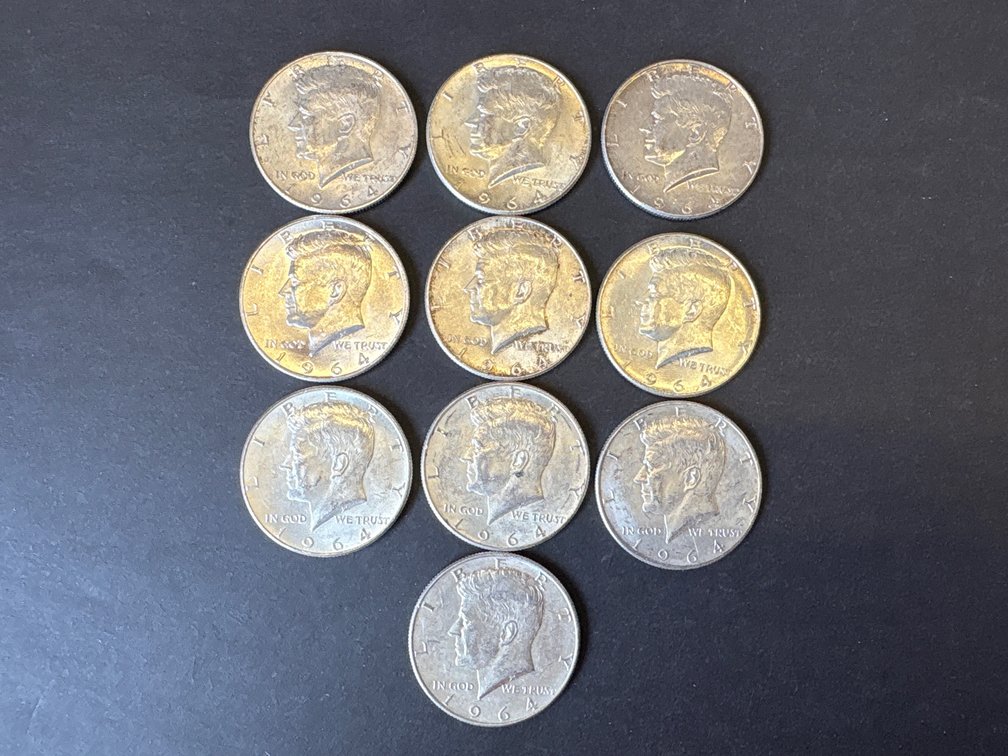 1964 Silver Half Dollars
