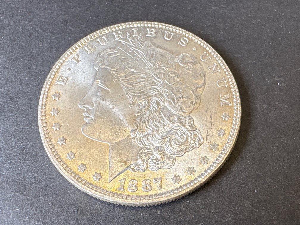 1887 Silver Morgan Dollar