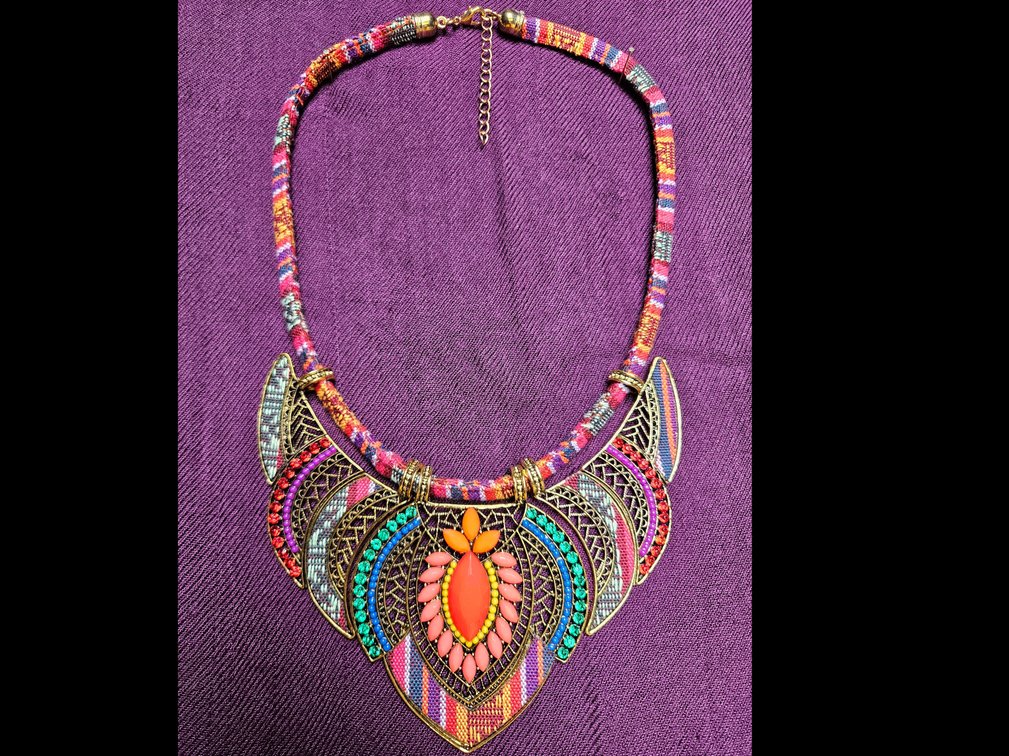 Multi-Colored Necklace 
