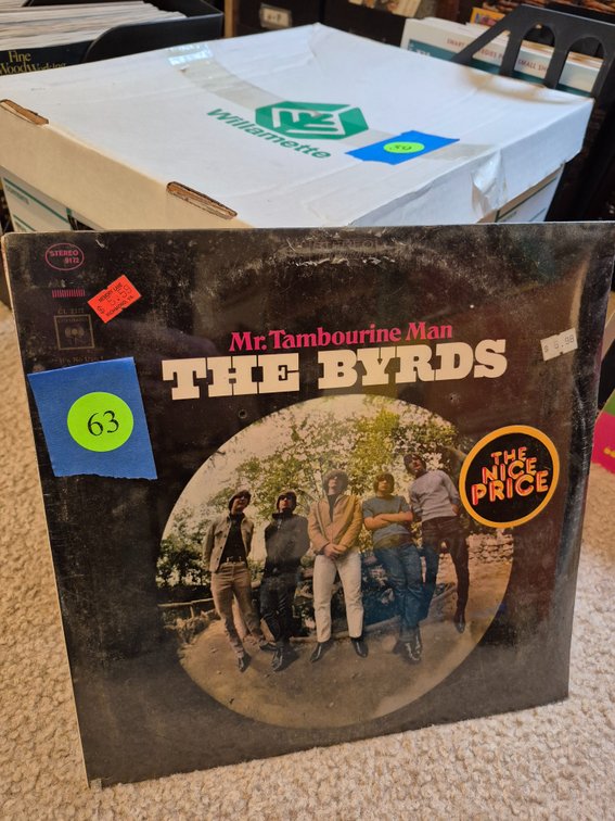 "The Byrds" Mr. Tambourine Man LP