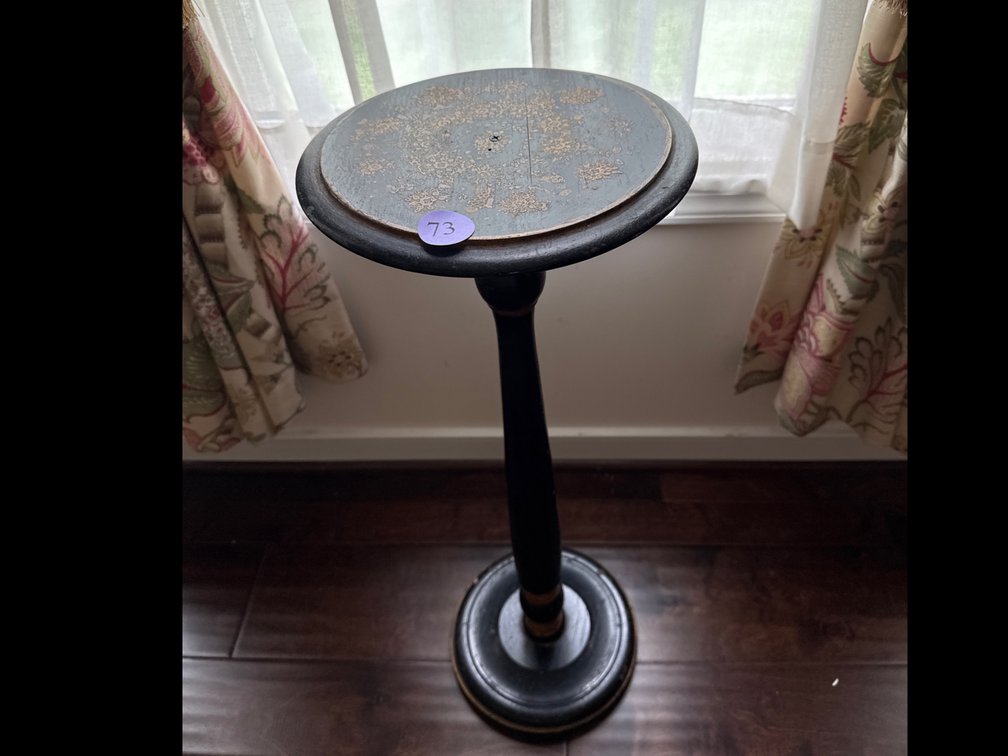Antique Stenciled Table 