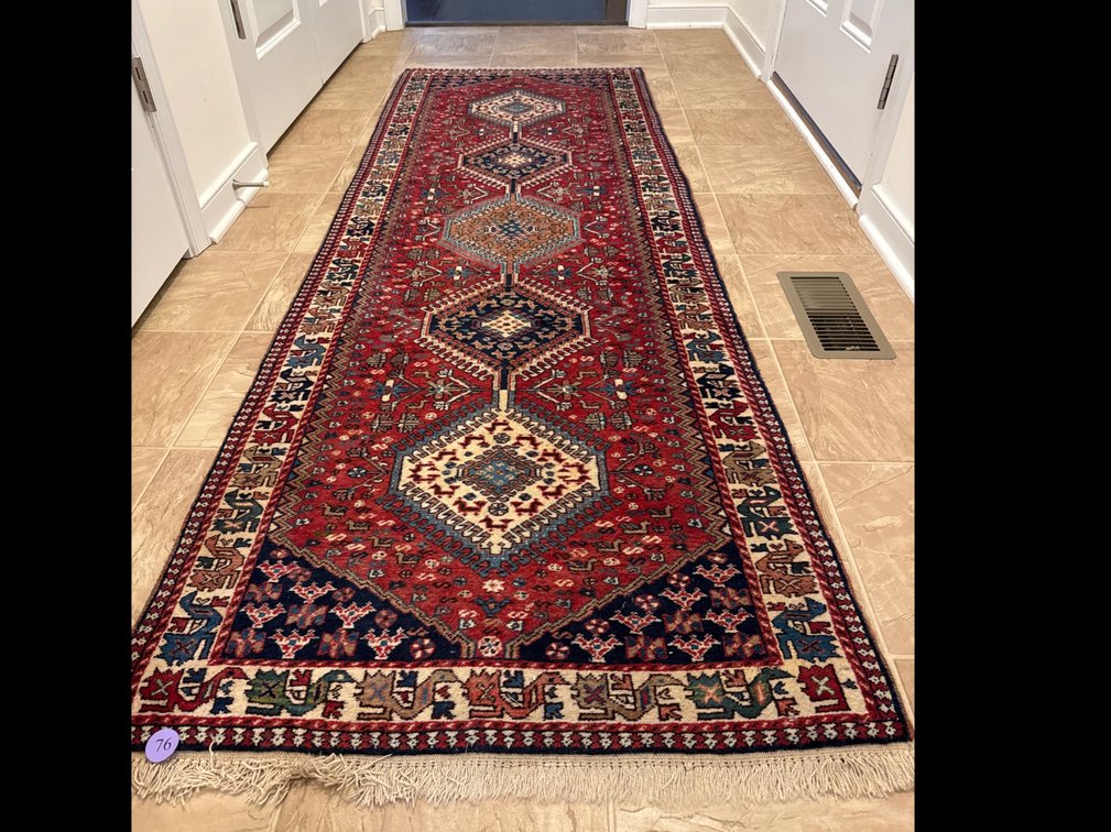 Quality Oriental runner 43”x92” Made in Iran