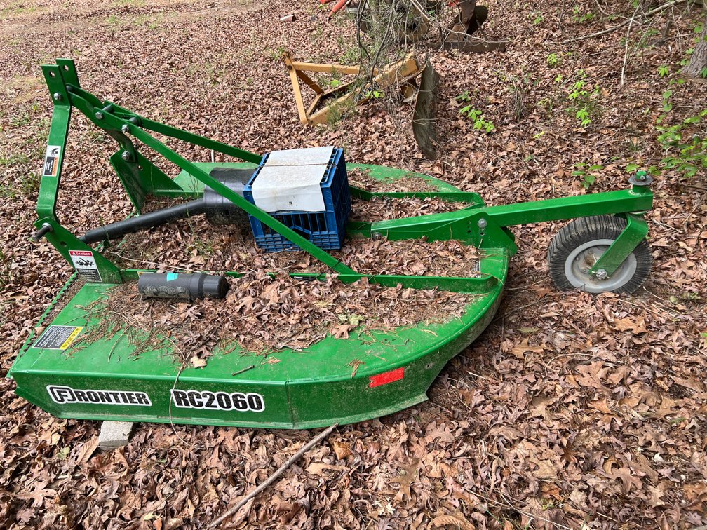 John Deere bush hog