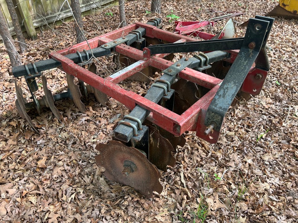 3 pt disc harrow dual row