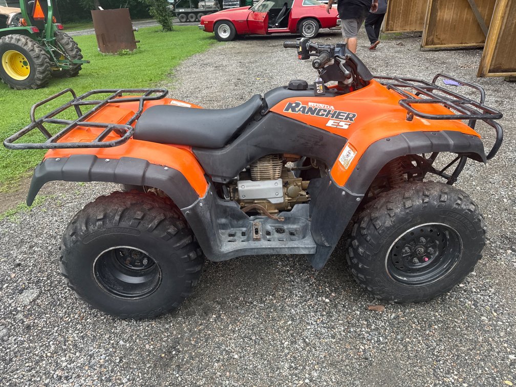 2004 Honda Rancher 350 ES 4-Wheeler, 2-Wheel Drive