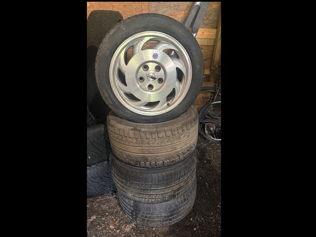 Corvette Saw Blade Wheels, 4 