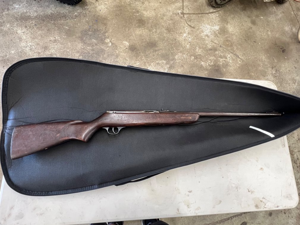 Marlin single shot .22 caliber rifle 