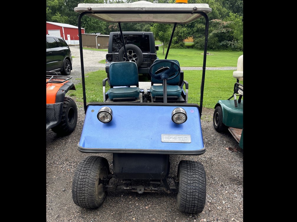EZ-GO golf cart; gas power; Suzuki 250cc ATV engine