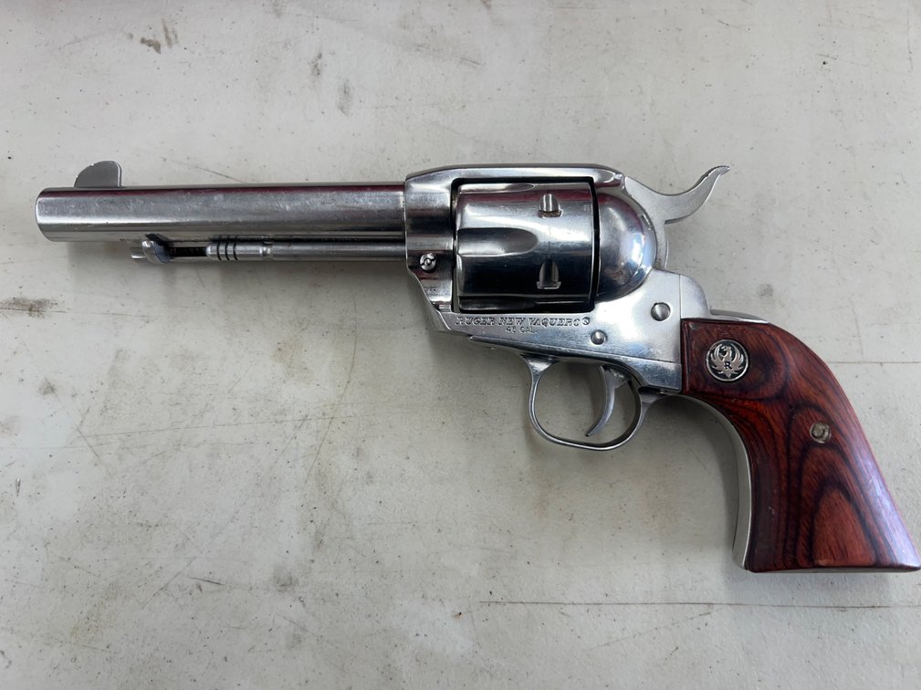 Ruger new vaquero .45 revolver 