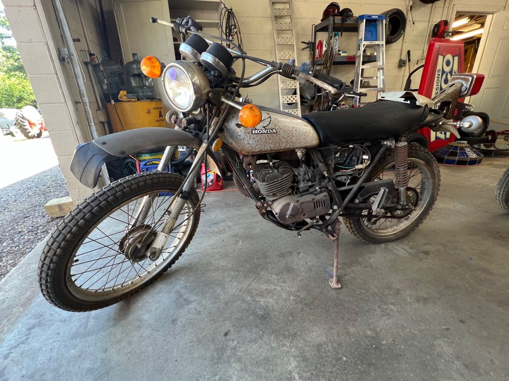 1974 Honda MT125 Elisnore