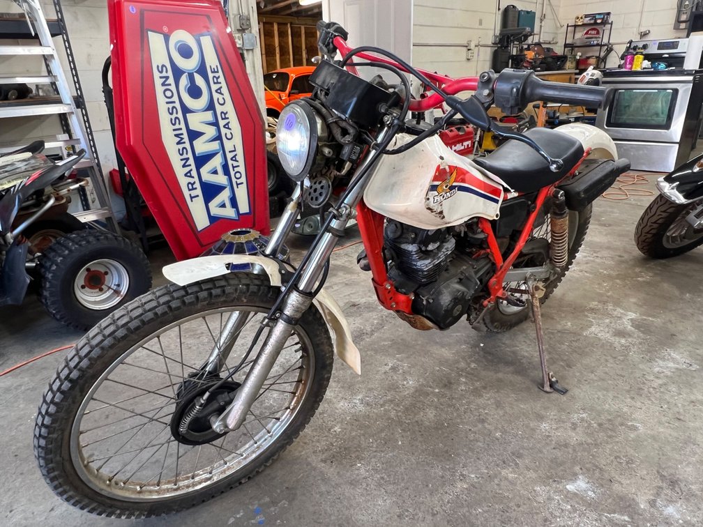 1986 or 87 Honda TLR200 Reflex