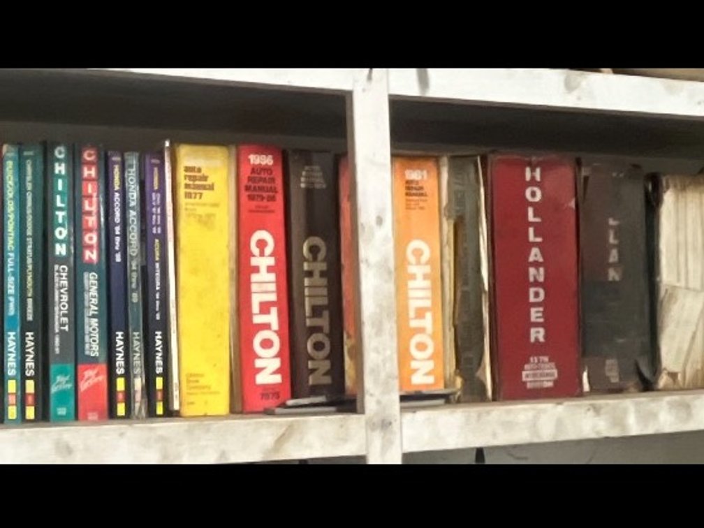 Chilton Manuals only