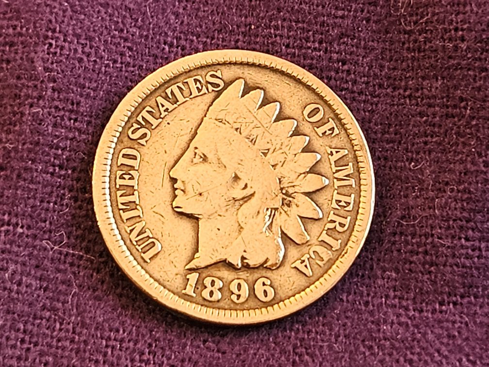 1896 Indian Head Penny 