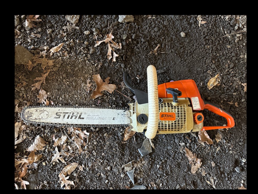 Stihl gas chain saw; 311Y; works
