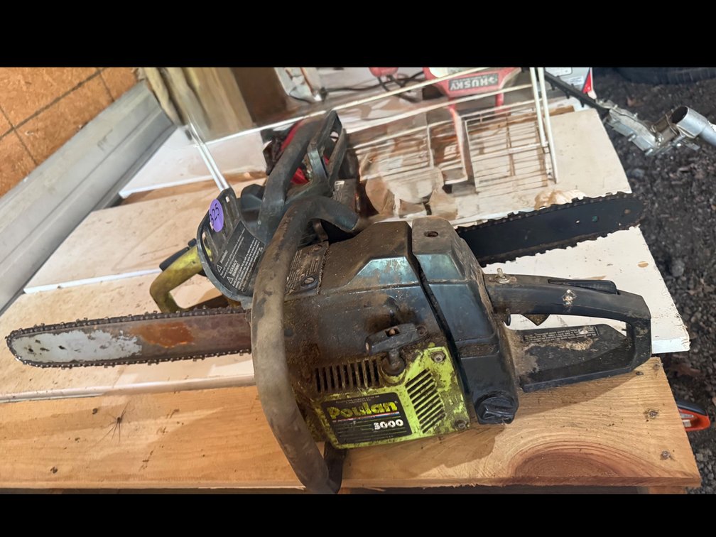 Poulan Gas Chainsaws, 2 