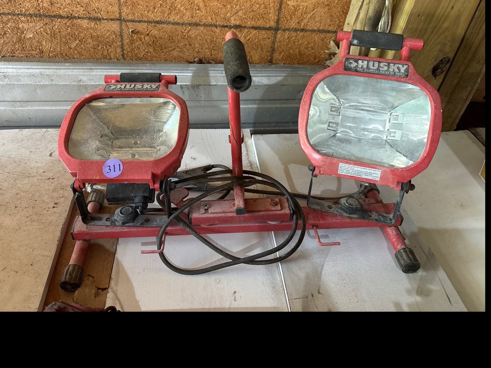 Husky work lights