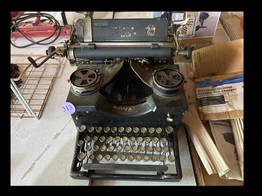 Antique Royal typewriter