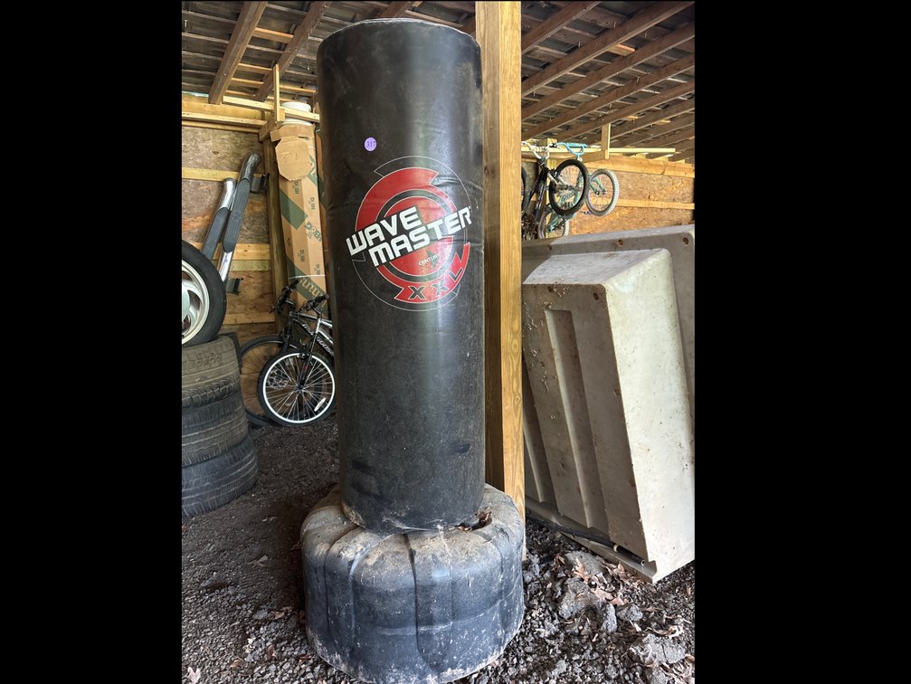 Punching bag; 72” tall