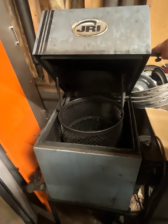 JRI solvent base parts washer 