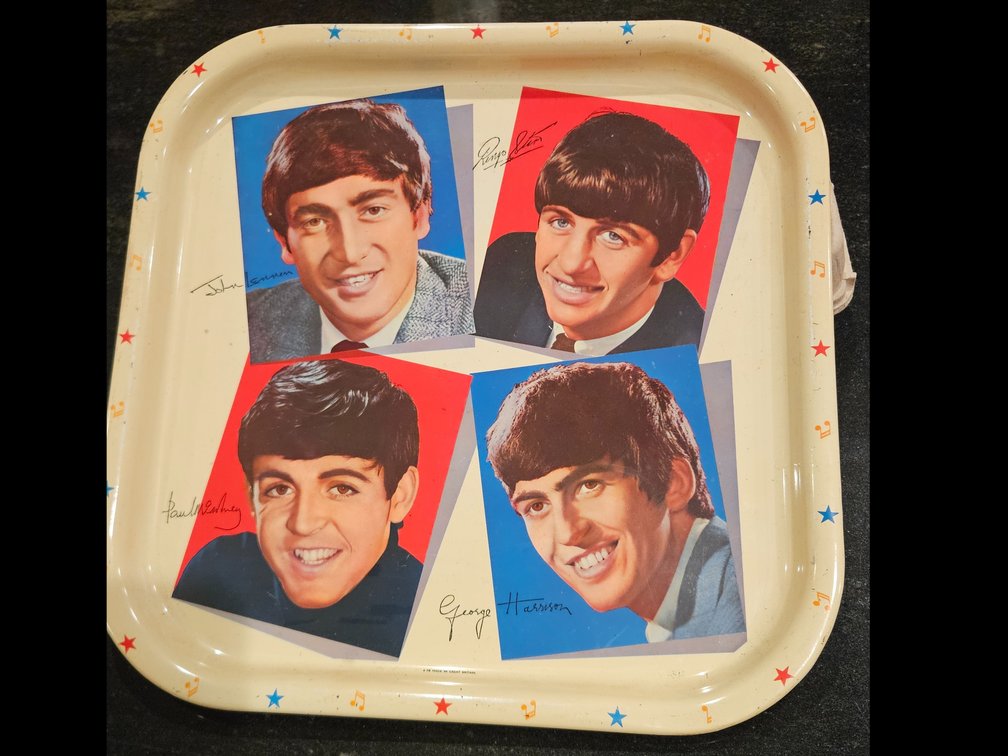 1964 Beatles Beverage Serving Tray 