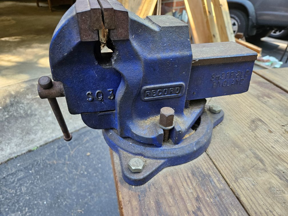 Record 4" Bench Vise - Made in England