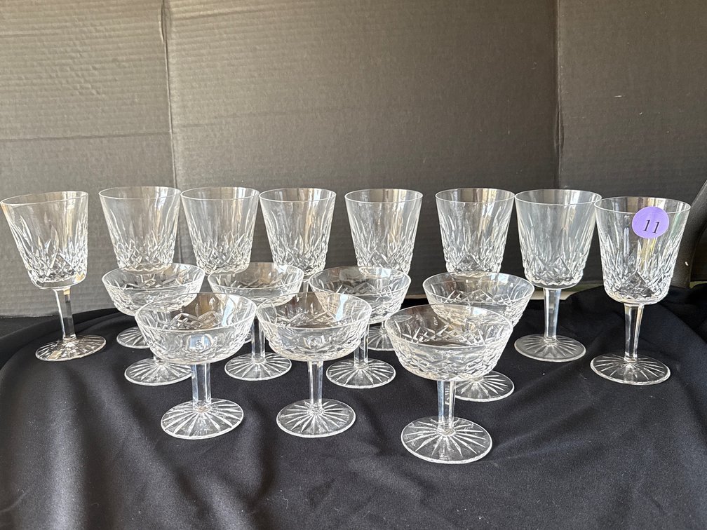 Waterford Lead Crystal 15 pcs
