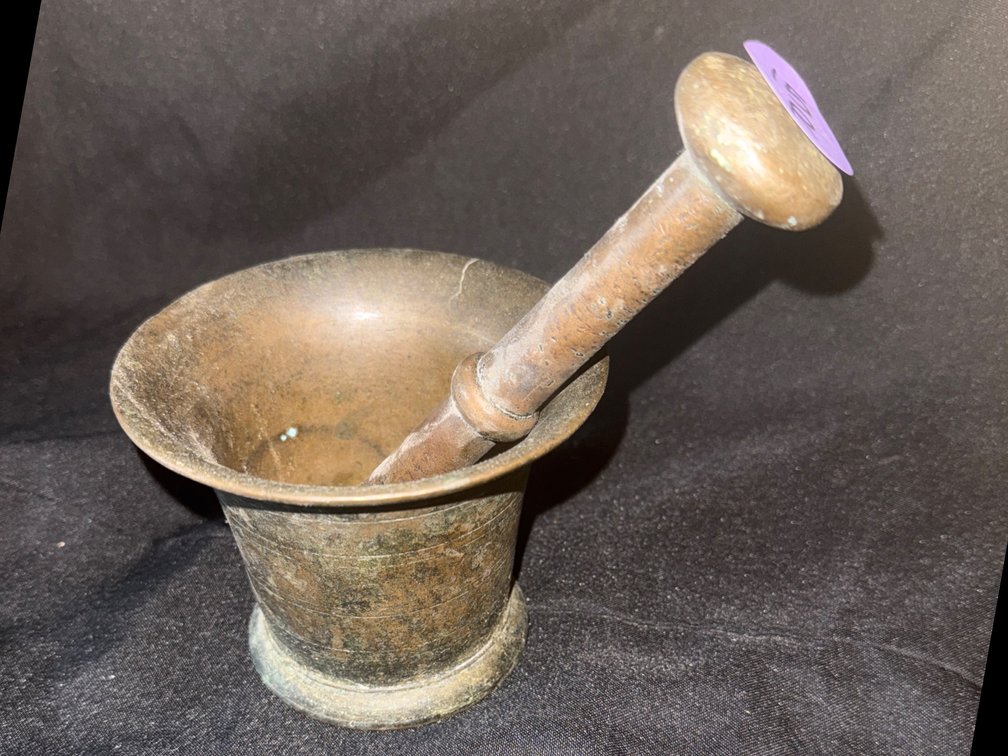 Cast Iron Mortar and Pestle 