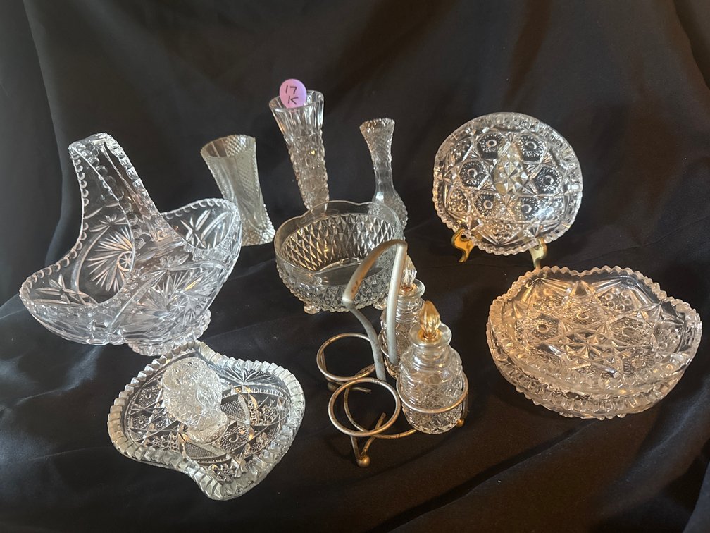Assorted Clear Glass 