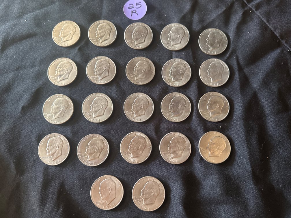 Eisenhower Dollars, 22 