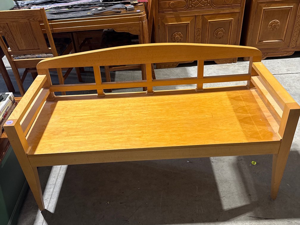 Solid Wood Bench 