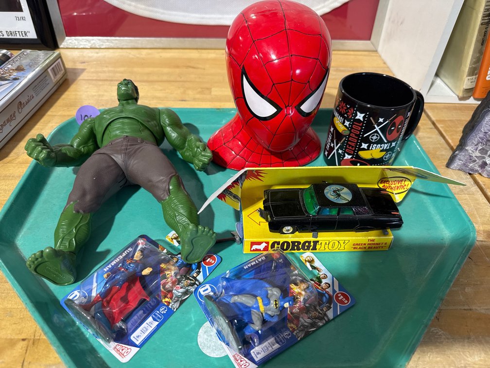 Deadpool Lot Spider Man Hulk Batman Superman