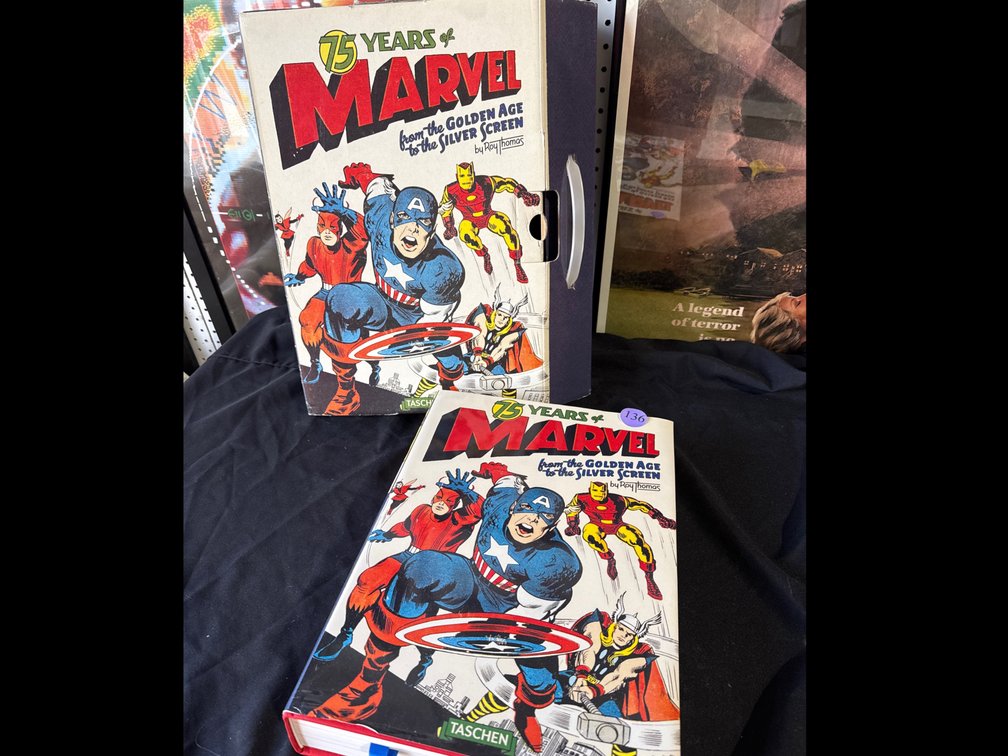 75 Years of Marvel Signed Large Coffee Table Book