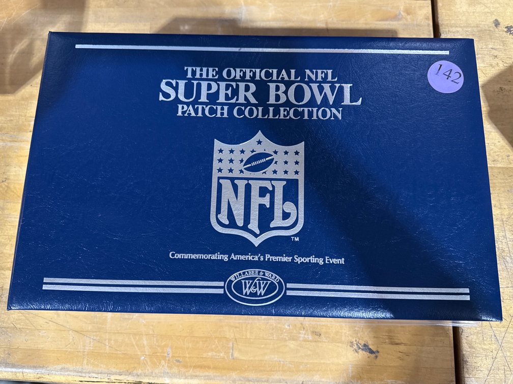 NFL Super Bowl Patch Collection 