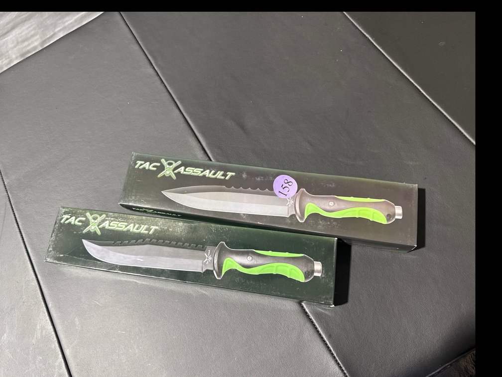Tac X Assault Knives 13” long