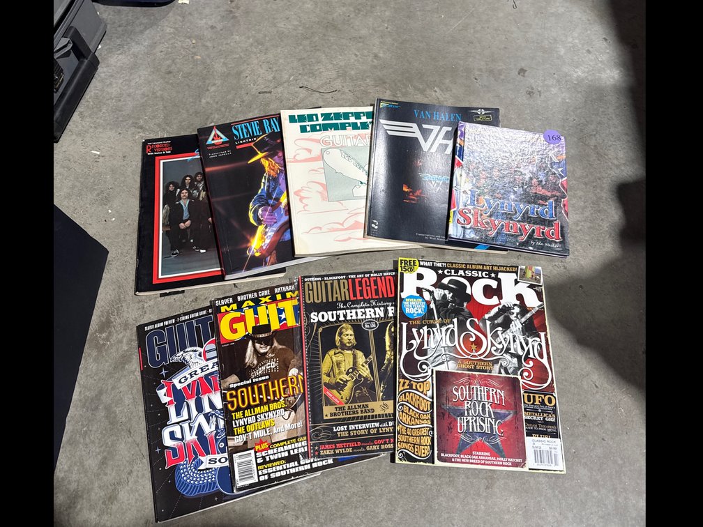 Classic Rock Magazines and Books