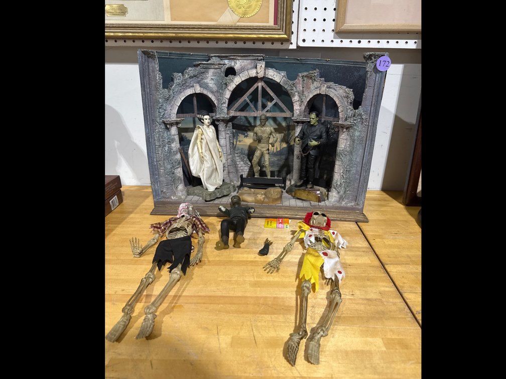 Frankenstein Miniature Stage Set