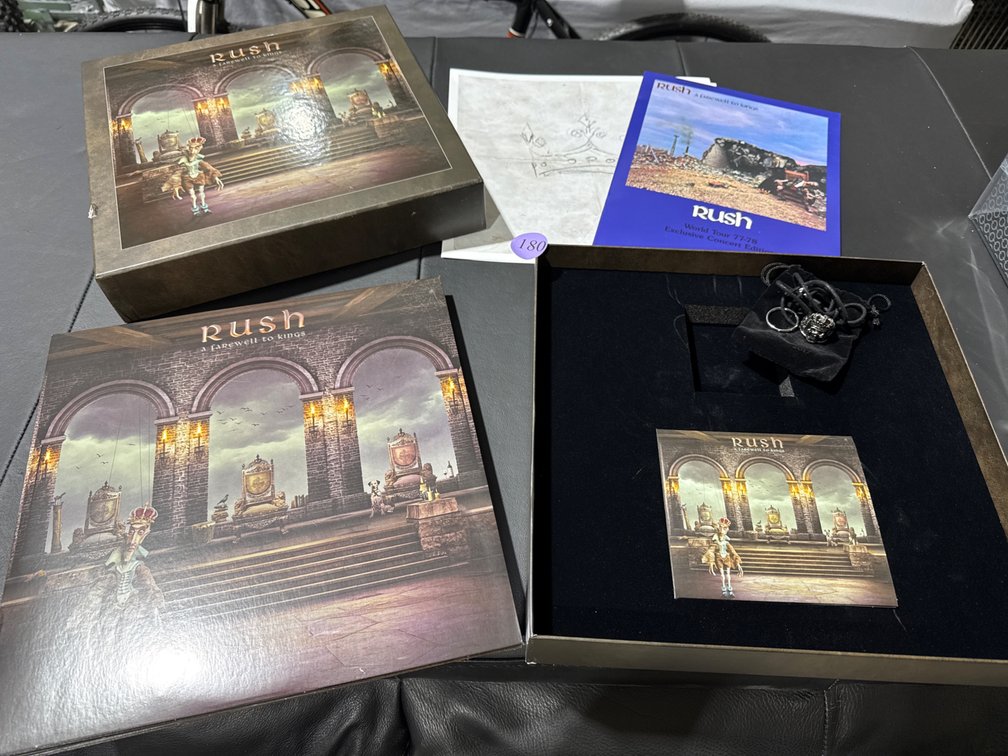 Rush, A Farewell to Kings Record Boxset 