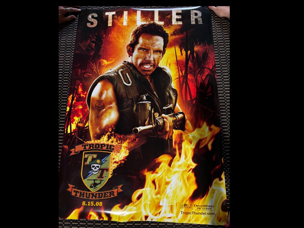 Tropic Thunder movie posters