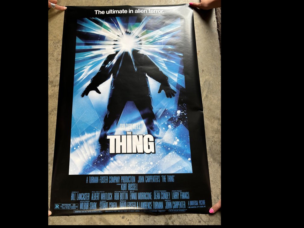 The Thing and Halloween movie posters