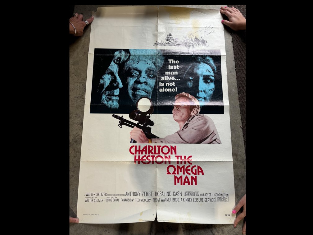 Omega Man movie poster