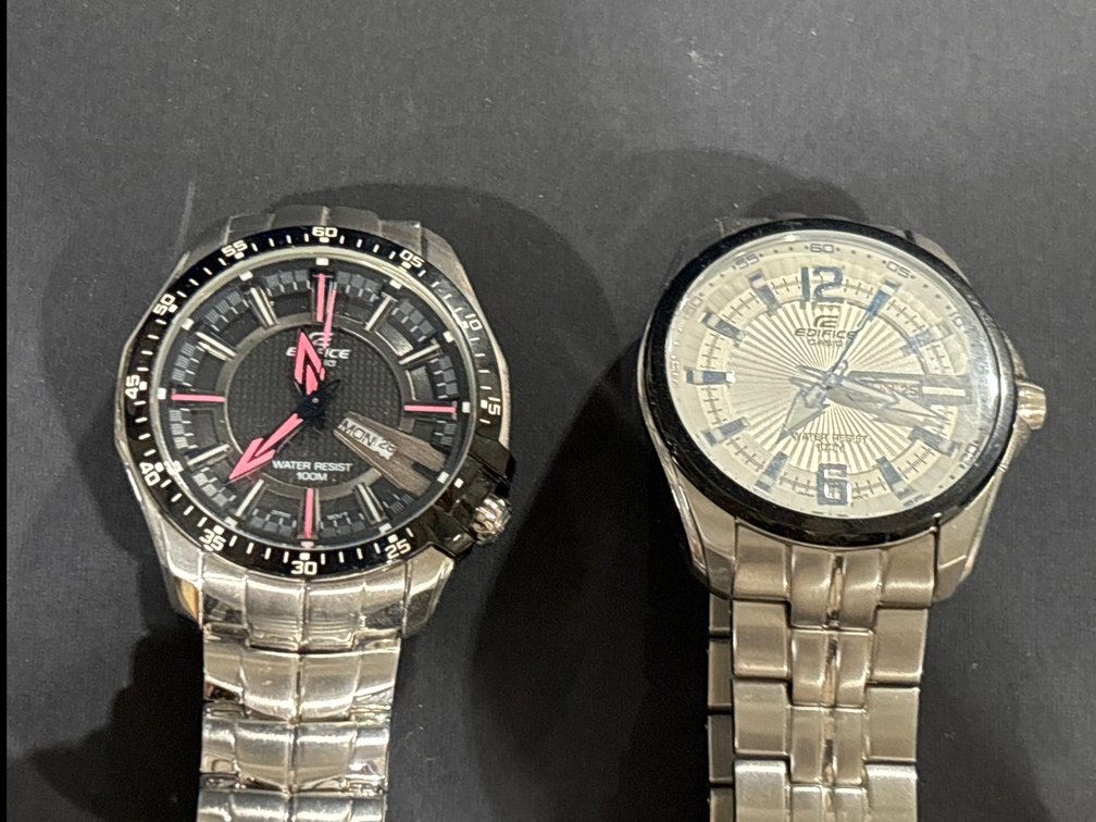 Ediface watches by Casio