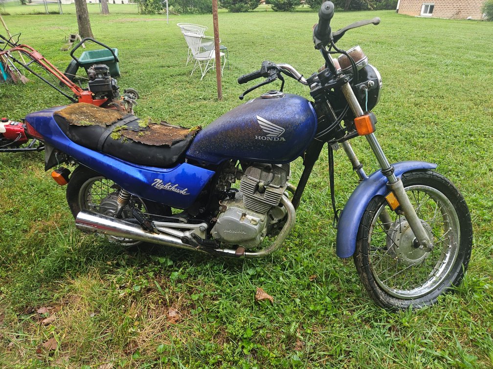 1994 Honda Nighthawk Motorcycle - only 590 miles