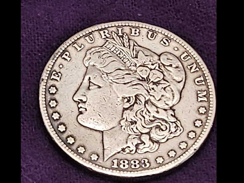 1883 S Morgan Silver Dollar 